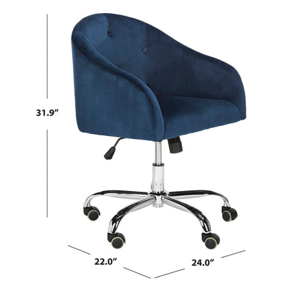 Swivel Adjustable Office Chair — 24" W x 22" D x 35" H