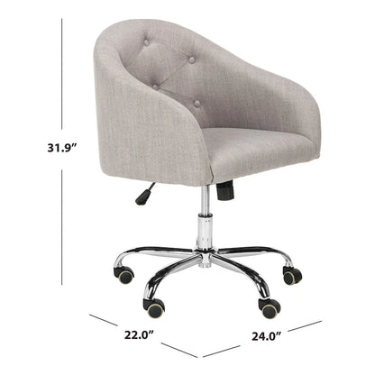 Swivel Adjustable Office Chair — 24" W x 22" D x 35" H