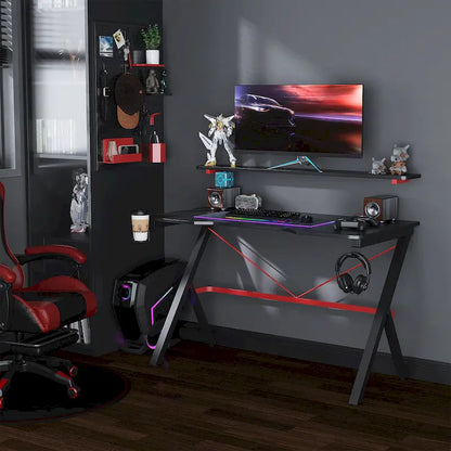 L Shaped Computer Desk 180 Rotating Corner Desk with Storage Shelves, Drawer and Cabinet, Study Workstation for Home Office