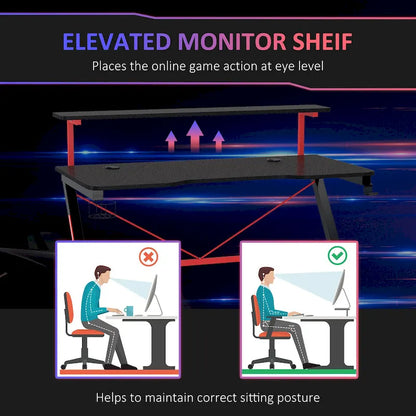 L Shaped Computer Desk 180 Rotating Corner Desk with Storage Shelves, Drawer and Cabinet, Study Workstation for Home Office