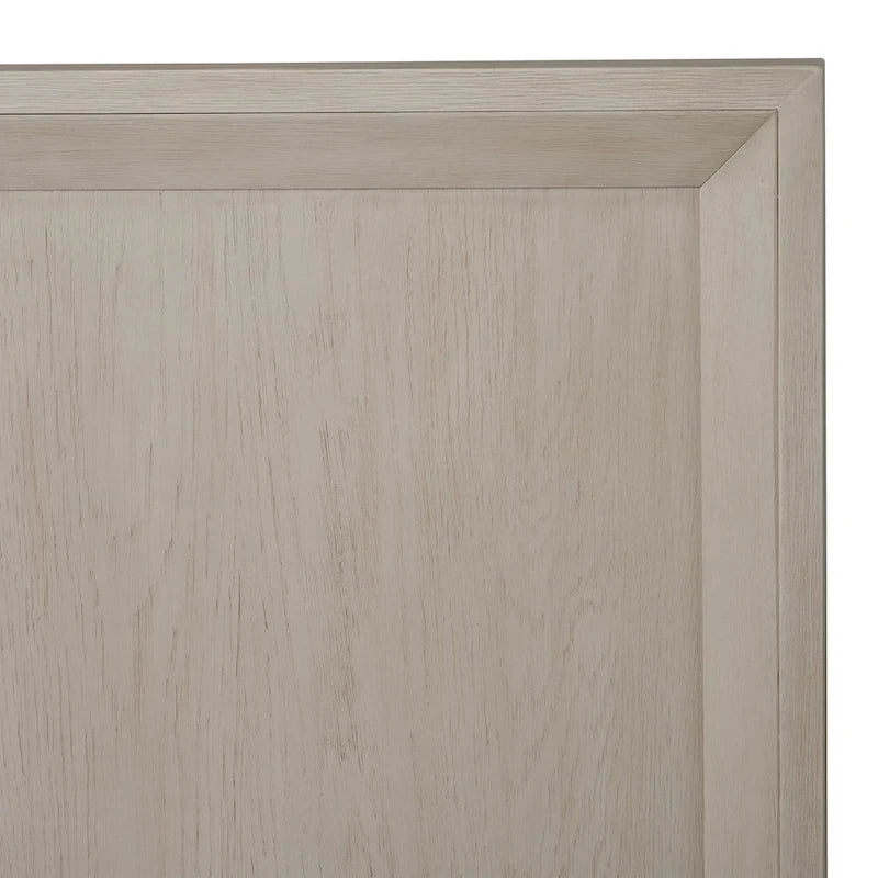 Modern Solid Wood Panel Bed