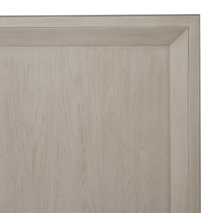 Modern Solid Wood Panel Bed