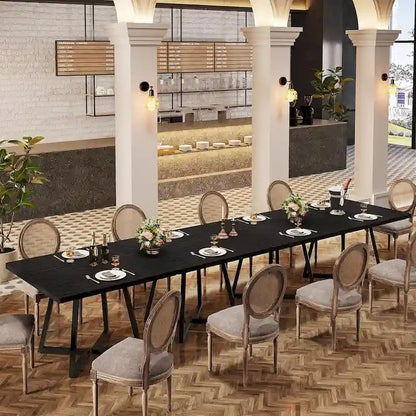 31.5 Inches Industrial Square Dinner Table with Metal Base
