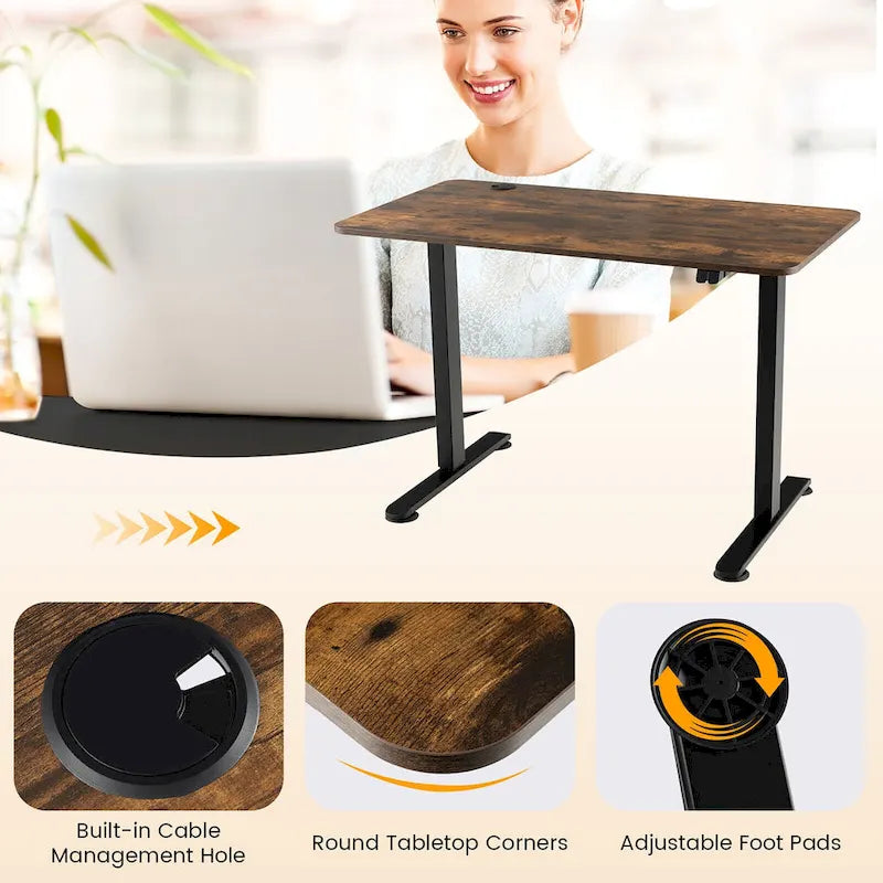 Electric Standing Desk — Adjustable Computer Desk