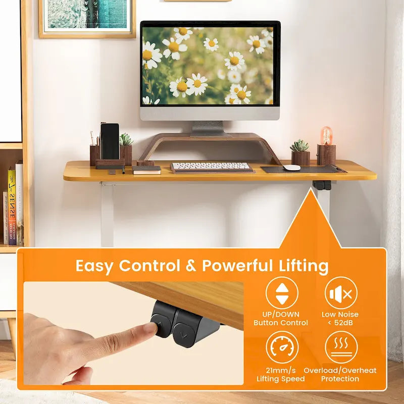 Electric Standing Desk — Adjustable Computer Desk