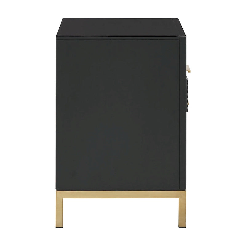 Tall Two-Drawer Nightstand