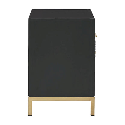 Tall Two-Drawer Nightstand