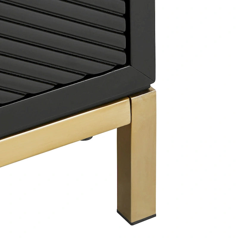 Tall Two-Drawer Nightstand