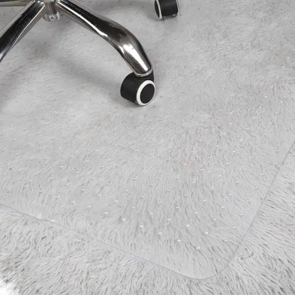 Office Floor Chair Mat With Lip, 36 x 48 inches, Easy Glide for Chairs, Flat Without Curling