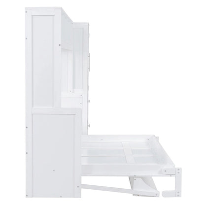 Murphy Bed / Wall Bed — With Wardrobe And Drawers