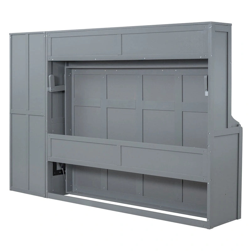 Murphy Bed / Wall Bed — With Wardrobe And Drawers