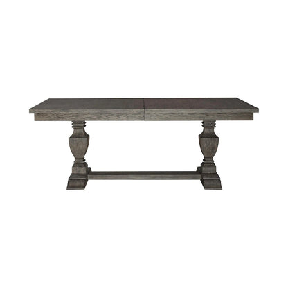 Brown Bracket Table Set