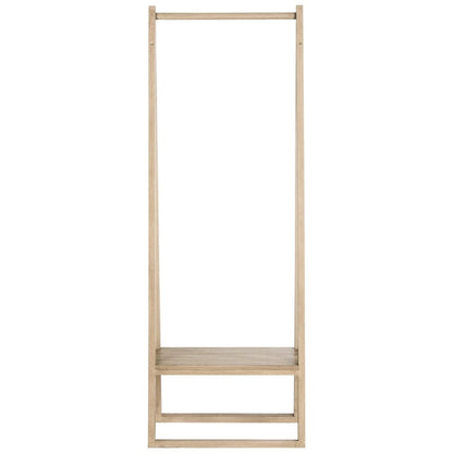 67 Retro Mid-Century Style Light Gray Coat Rack