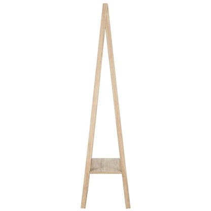 67 Retro Mid-Century Style Light Gray Coat Rack